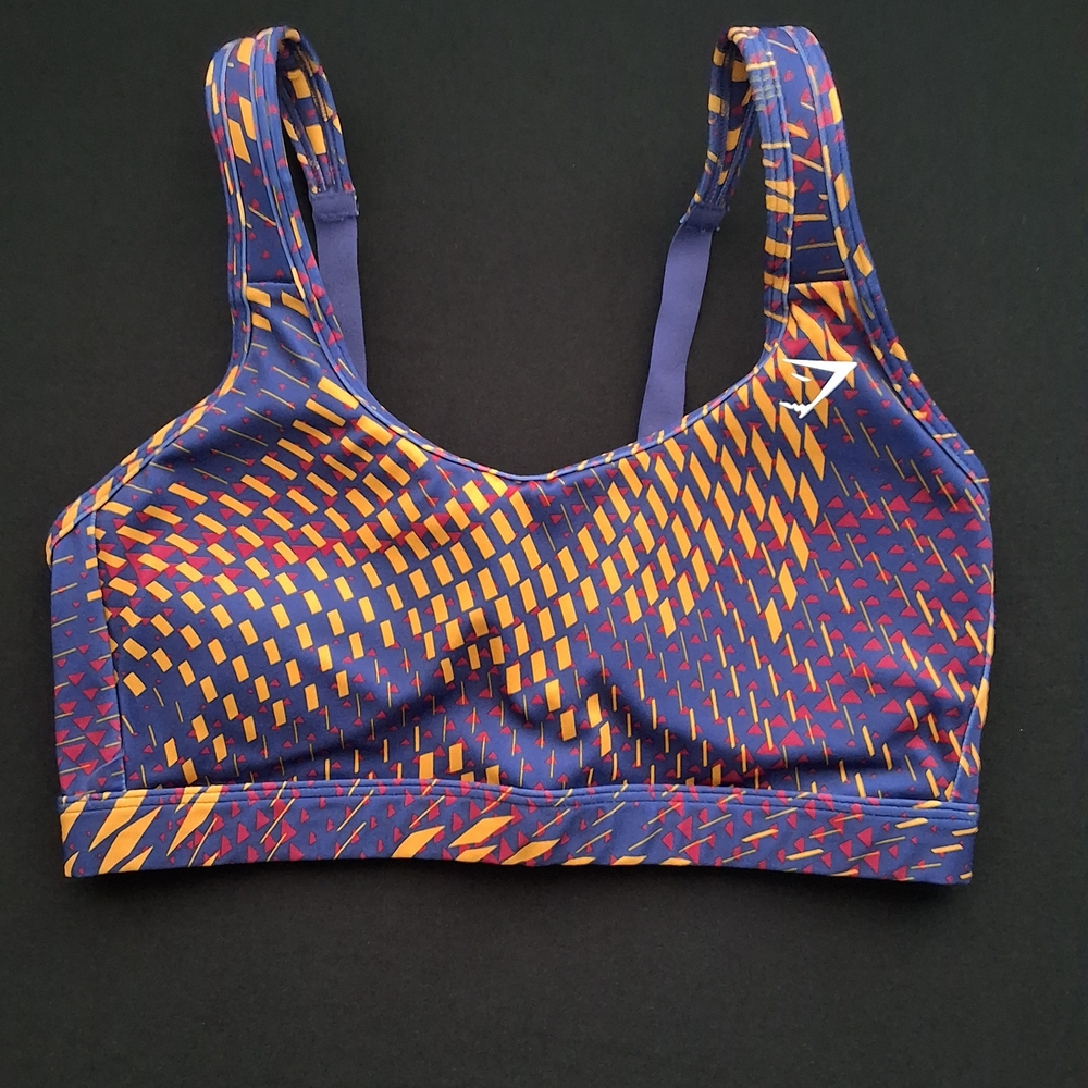 Gymshark Patterned Sports Bra